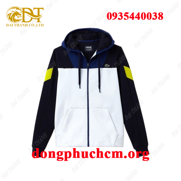 may áo khoác đồng phục