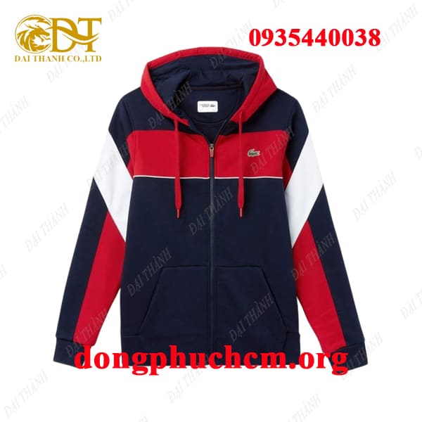 may áo khoác đồng phục