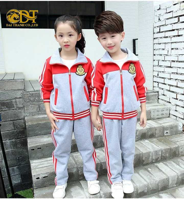 may áo khoác học sinh