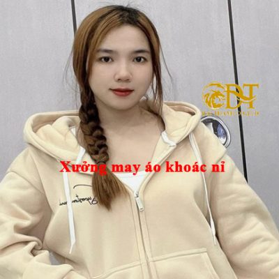 xưởng may áo khoác nỉ