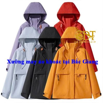 Xưởng may áo khoác tại Bắc Giang
