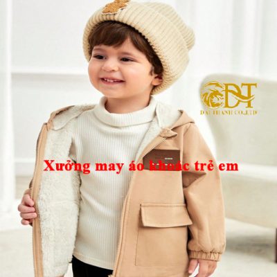 xưởng may áo khoác trẻ em