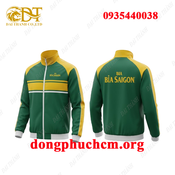 May áo khoác bia Saigon giá rẻ