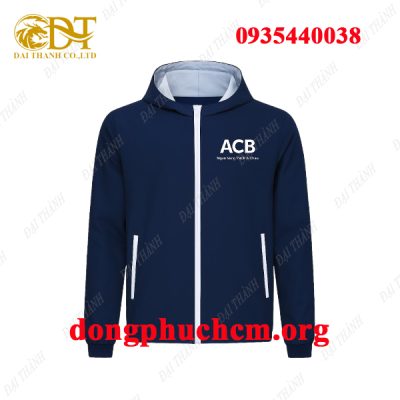 May áo khoác đồng phục ACB