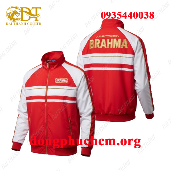 May áo khoác đồng phục bia Brahma