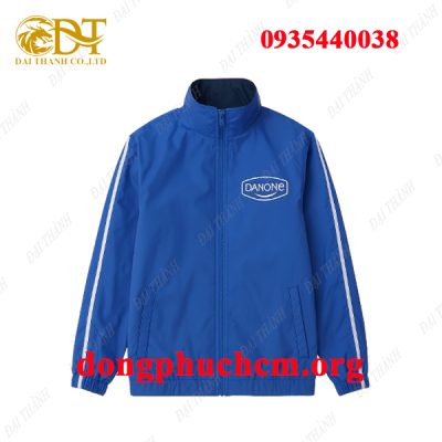 May áo khoác đồng phục Danone