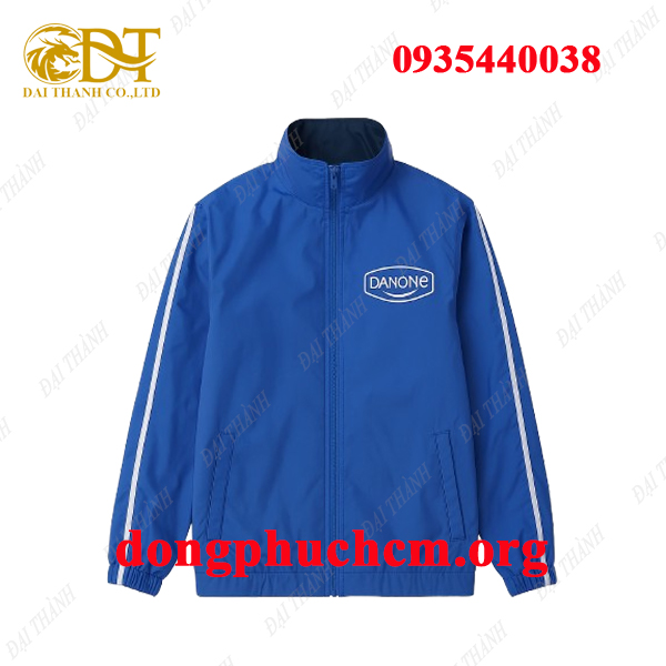 May áo khoác đồng phục Danone