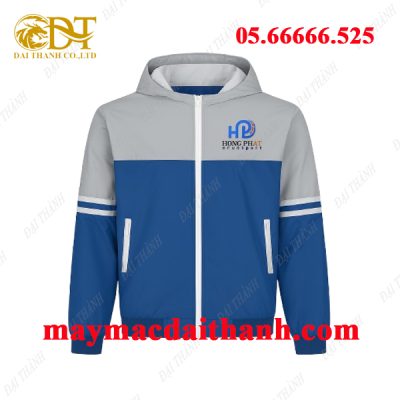 May áo khoác đồng phục Hồng Phát