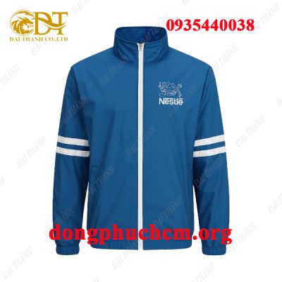 May áo khoác đồng phục Nestlé