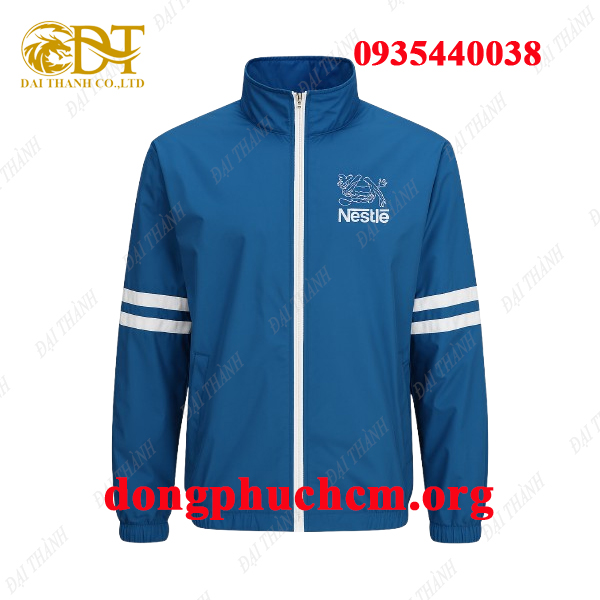 May áo khoác đồng phục Nestlé