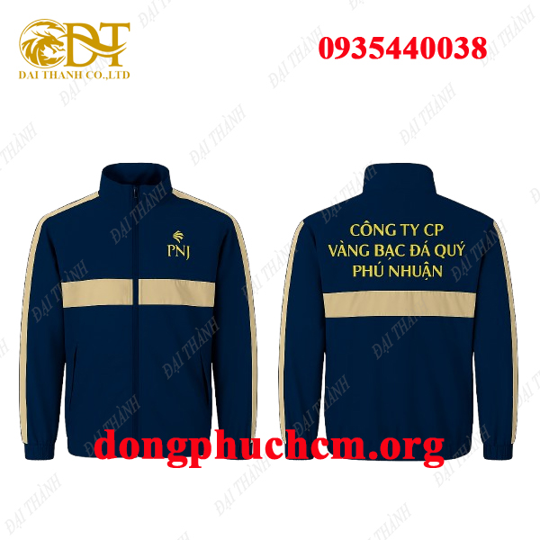 May áo khoác đồng phục Phú Nhuận