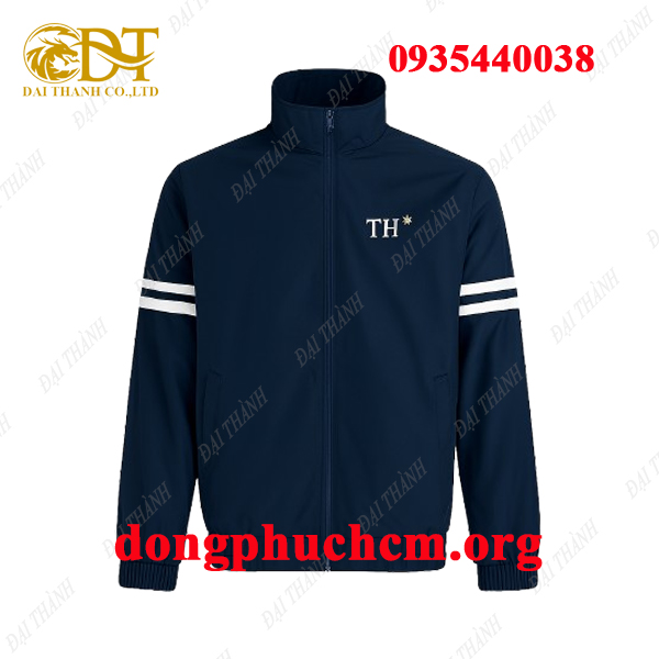 May áo khoác đồng phục TH