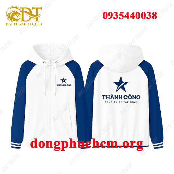 May áo khoác đồng phục Thành Công