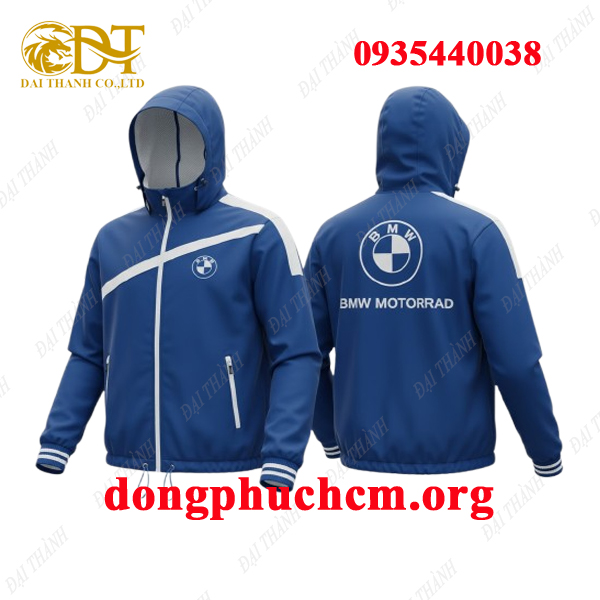 May áo khoác hãng xe BMW