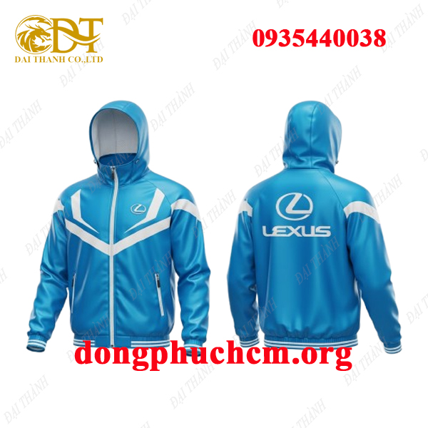 May áo khoác hãng xe Lexus