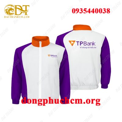 May áo khoác ngân hàng TP Bank