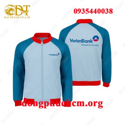May áo khoác ngân hàng Vietinbank