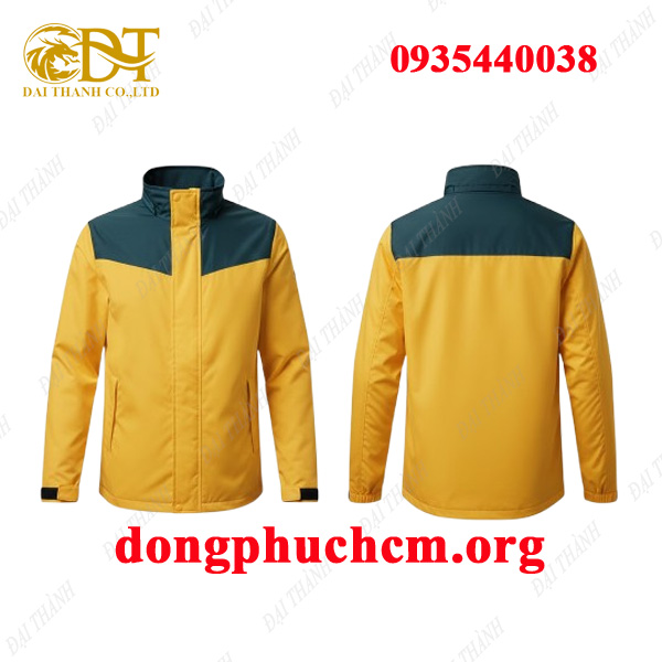 May áo khoác đồng phục