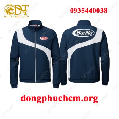 May áo khoác đồng phục Barilla giá rẻ