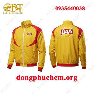 May áo khoác đồng phục bánh Bimbim Lay's giá rẻ