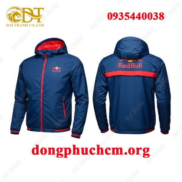 May áo khoác đồng phục hãng Reb Bull giá rẻ