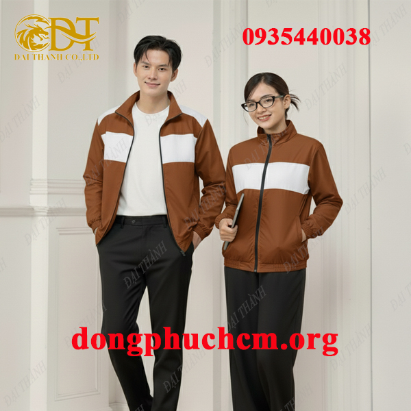 May áo khoác đồng phục công ty