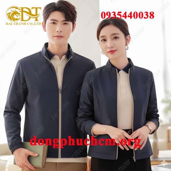 May áo khoác đồng phục giá rẻ