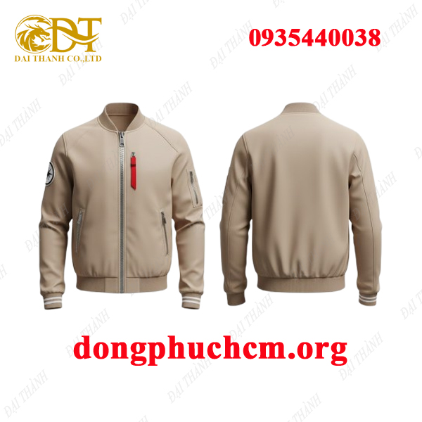 May áo khoác đồng phục tại An Khánh