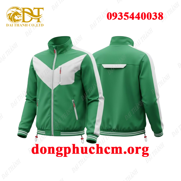 May áo khoác đồng phục tại Long Trường