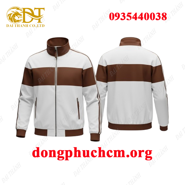 May áo khoác đồng phục tại Tân Sơn