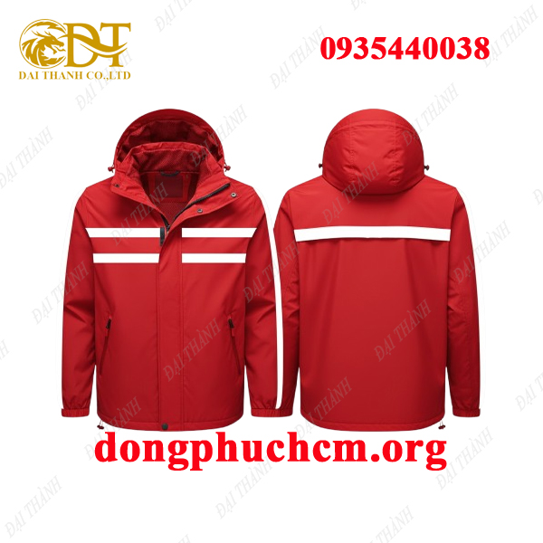 May áo khoác đồng phục tại An Phú