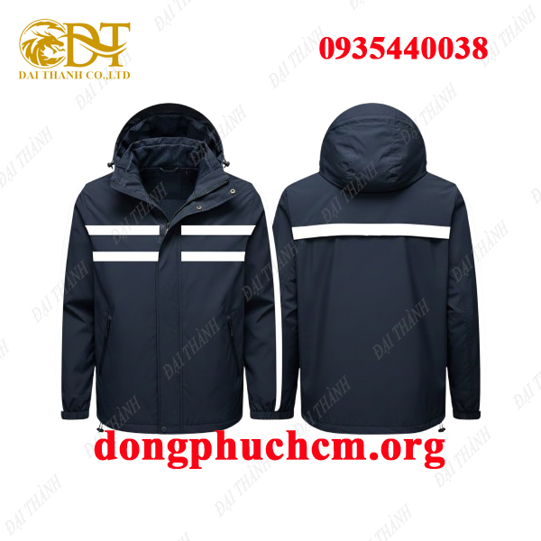 May áo khoác đồng phục tại Bình Hòa