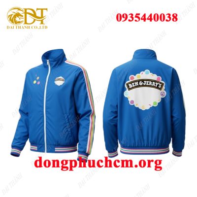 May áo khoác hãng kem Ben & Jerry