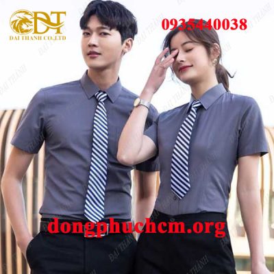 May áo sơ mi đồng phục