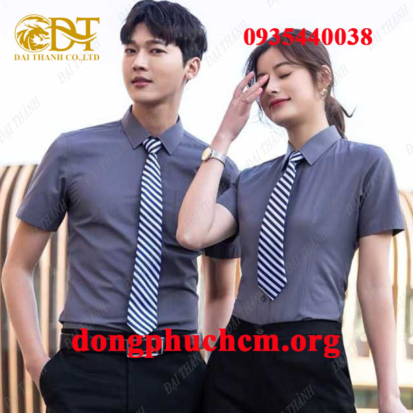 May áo sơ mi đồng phục