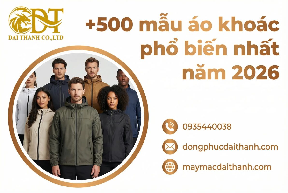 +500 mẫu áo khoác phổ biến nhất