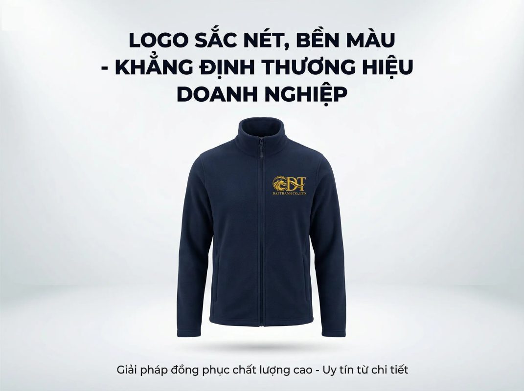 May áo khoác đồng phục công ty