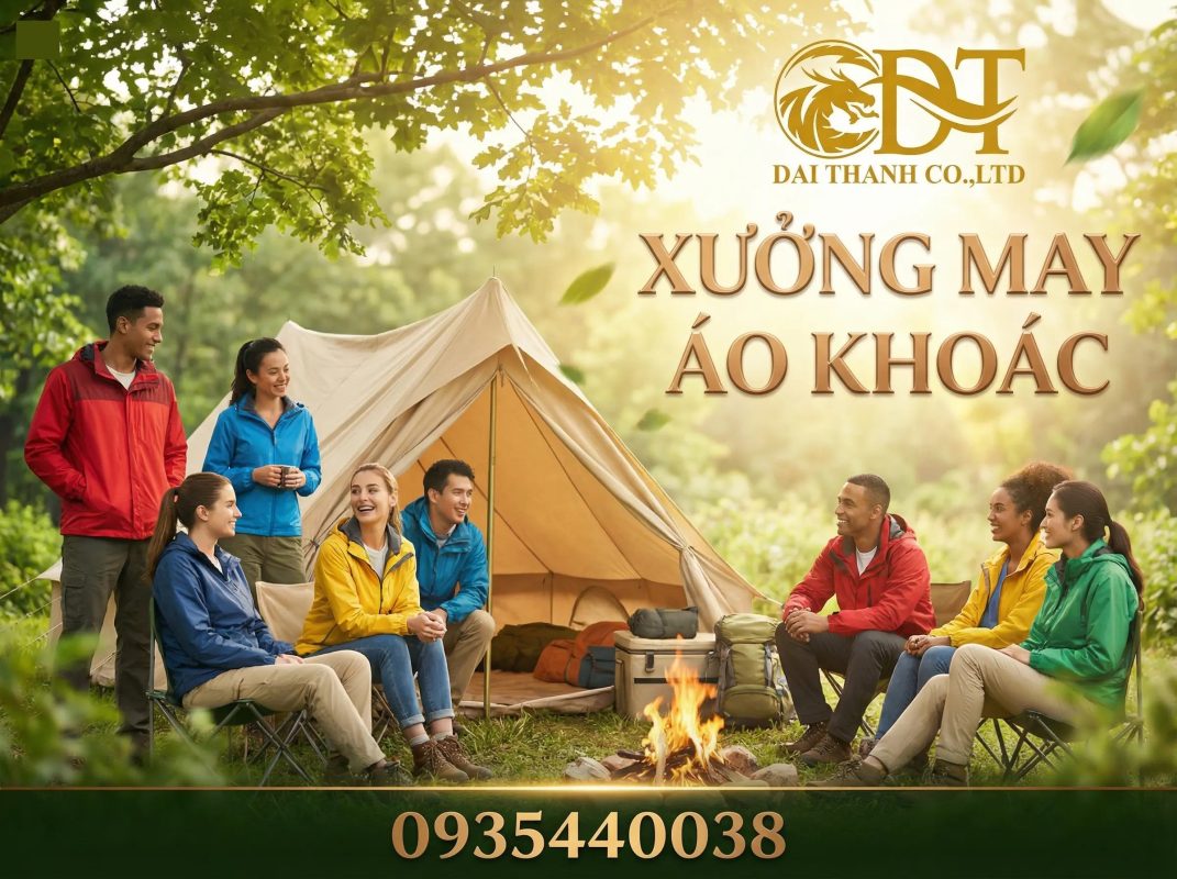 Xưởng may áo khoác giá rẻ