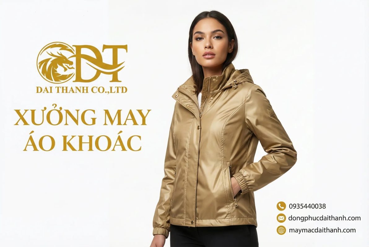 Xưởng may áo khoác giá rẻ