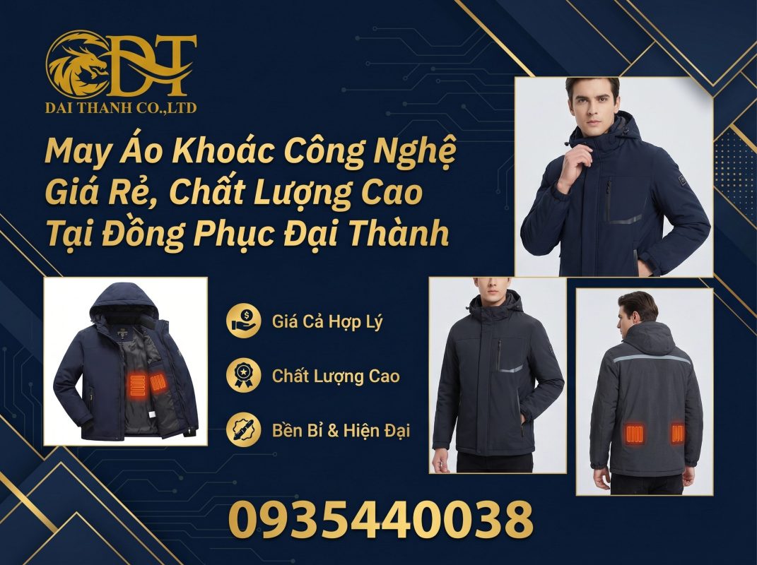 May áo khoác công nghệ