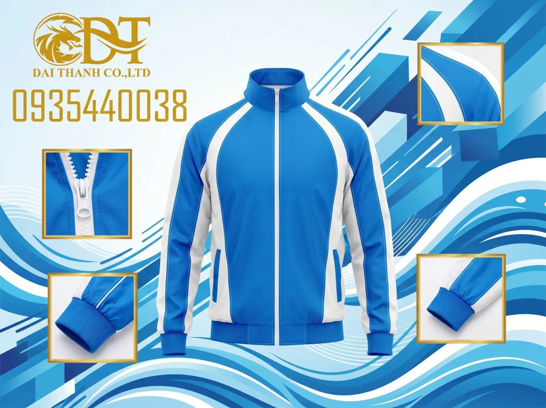 May áo khoác đồng phục