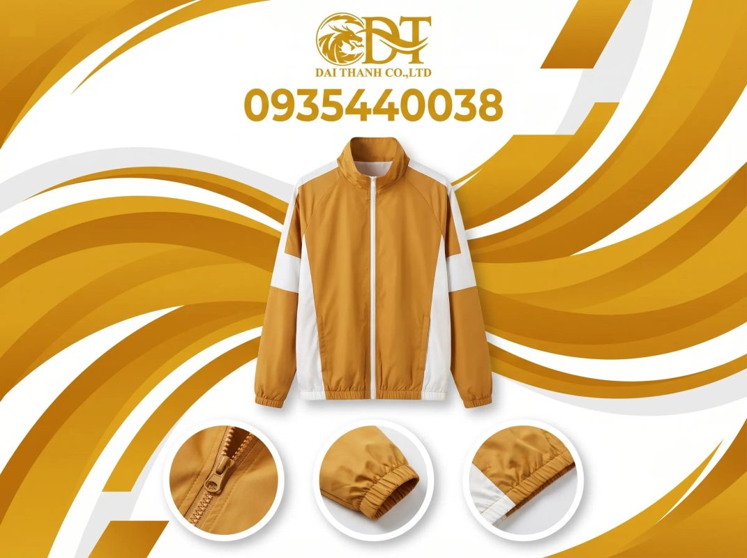 May áo khoác đồng phục