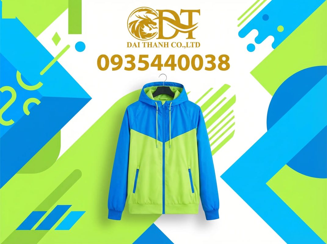 May áo khoác đồng phục