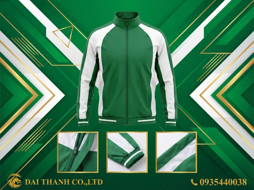 May áo khoác đồng phục