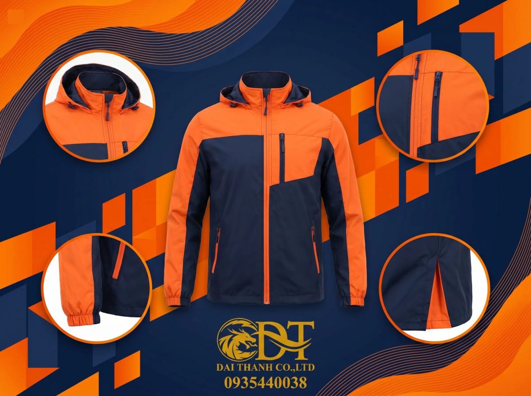 May áo khoác đồng phục