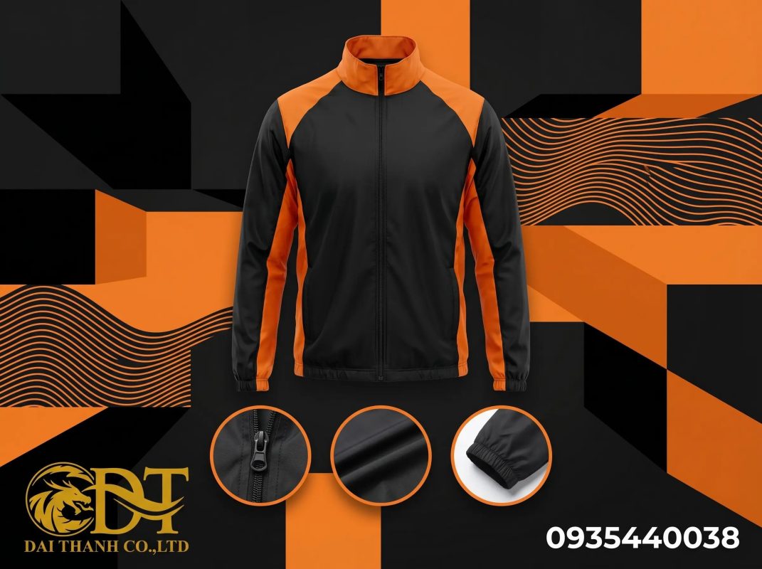 May áo khoác đồng phục