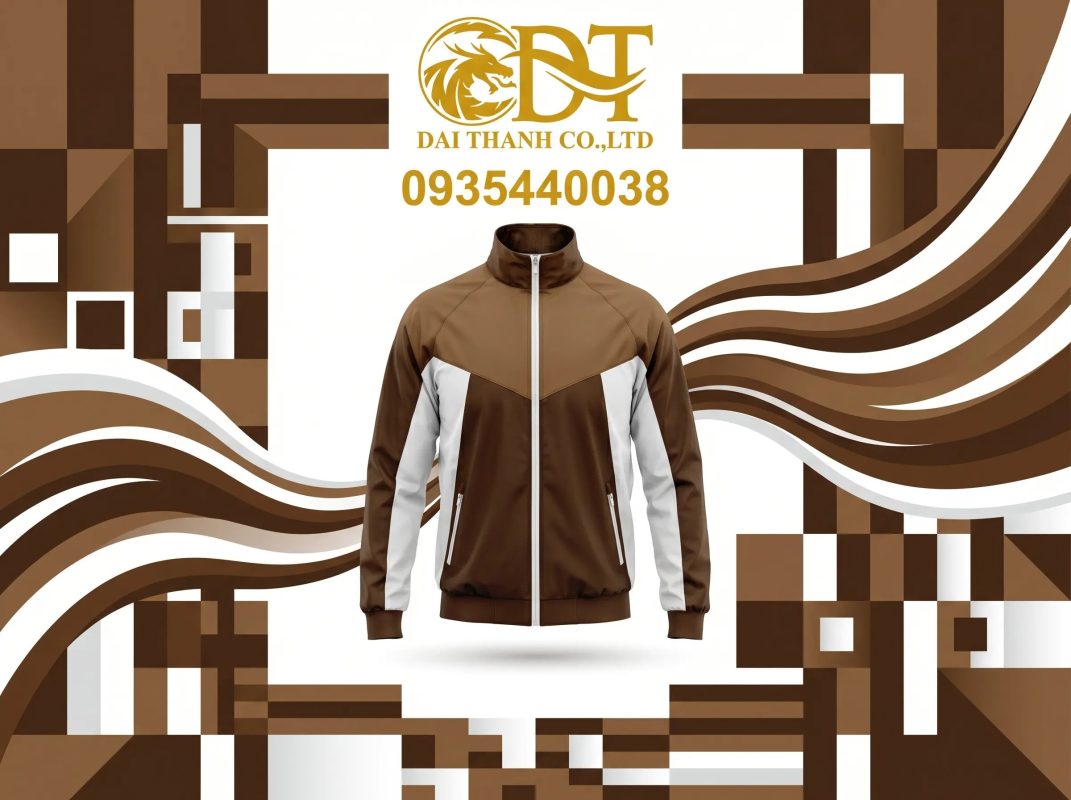 May áo khoác đồng phục