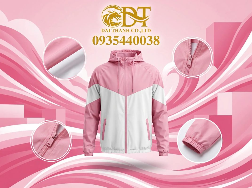 May áo khoác đồng phục