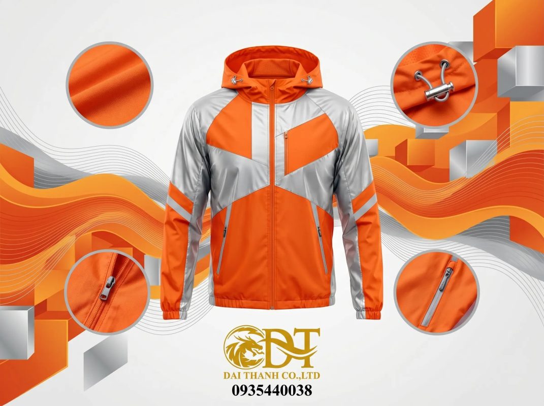 May áo khoác đồng phục