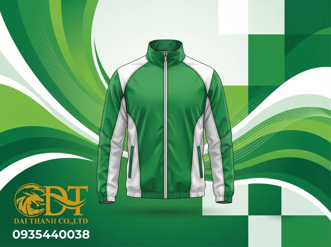 May áo khoác đồng phục